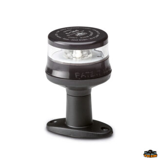 Luci di navigazione Pro led Fanale di fonda al led Gemini 360 nero altezza 90 mm