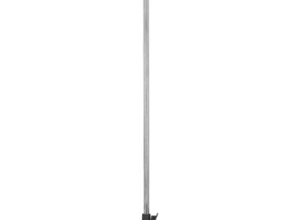 Luci di navigazione Pro led Asta fanale al led attacco in piano Gemini 360 nero altezza 1000 mm