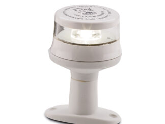 Luci di navigazione Pro led Fanale di fonda al led Gemini 360 bianco altezza 90 mm