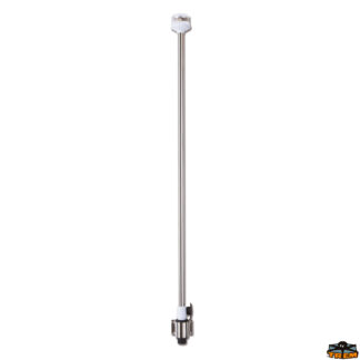 Luci di navigazione Pro led Asta fanale al led attacco a parete Gemini 360 bianco altezza 1000 mm