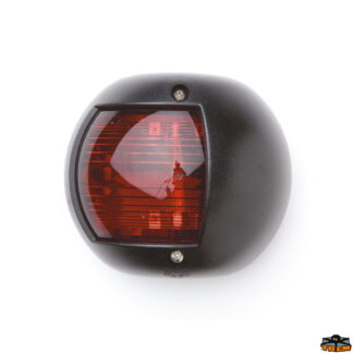 Luci di navigazione  Fanale alogeno Stella Polare 24V colore nero modello sinistra