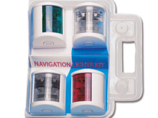 Luci di navigazione  Kit di navigazione serie 4 fanali Croce del Sud colore corpo bianco