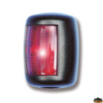 Luci di navigazione  Fanale di via alogeno Mini Star 12V colore nero modello poppa