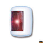 Luci di navigazione  Fanale di via alogeno Mini Star 12V colore bianco cablato modello sinistra