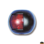 Luci di navigazione  Fanale di via alogeno Orsa Minore 12V colore nero modello dritta