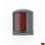 Luci di navigazione  Fanale di via alogeno Croce del Sud 12V colore nero modello dritta