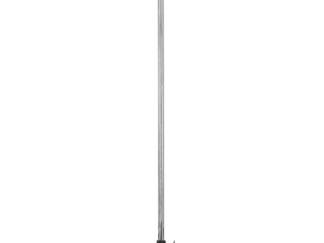Luci di navigazione Easy led Asta fanale 360° al led estraibile a parete Easy led nero altezza 1000 mm