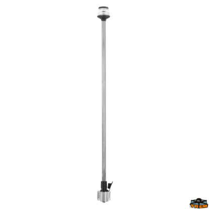 Luci di navigazione Easy led Asta fanale 360° al led estraibile a parete Easy led nero altezza 1000 mm