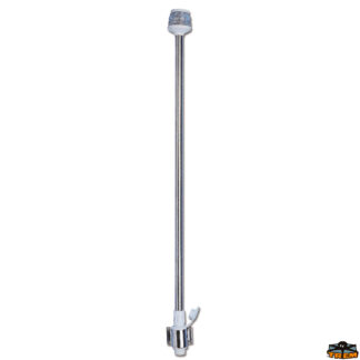 Luci di navigazione Easy led Asta fanale 360° al led estraibile a parete Easy led bianco altezza 1000 mm