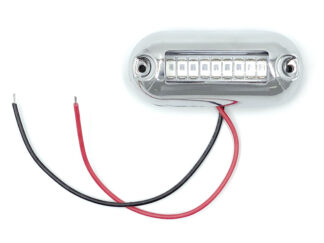 Fari e proiettori  Luce subacquea a 9 led aisi 316 luce blu