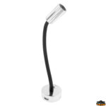Luci interno ed esterno AUROLED Faretto a led snodato con presa usb con dimmer