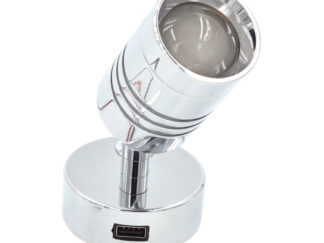 Luci interno ed esterno AUROLED Faretto a led con presa usb senza dimmer