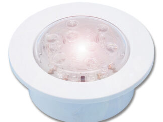 Luci interno ed esterno  Plafoniera push on 16 led da incasso