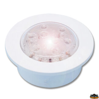 Luci interno ed esterno  Plafoniera push on 16 led da incasso