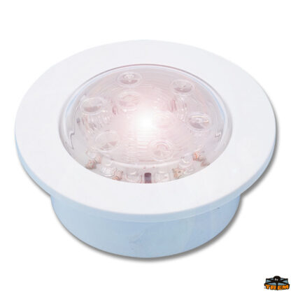 Luci interno ed esterno  Plafoniera push on 16 led da incasso