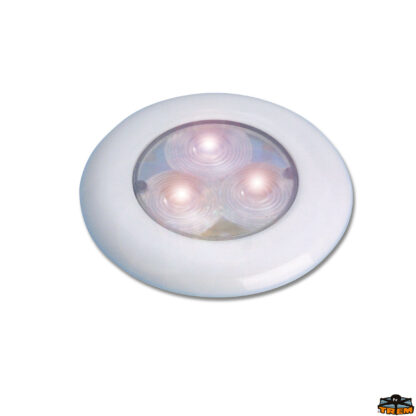 Luci interno ed esterno  Lampada a led da incasso a parete senza interruttore 3 led