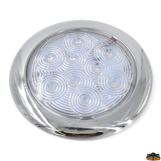 Luci interno ed esterno  Plafoniera a led senza incasso diametro 110 mm