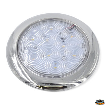Luci interno ed esterno  Plafoniera a led senza incasso diametro 110 mm