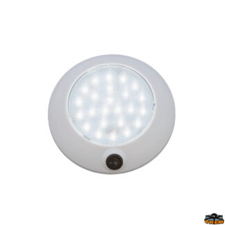 Luci interno ed esterno  Plafoniera da appoggio a 24 led con interruttore