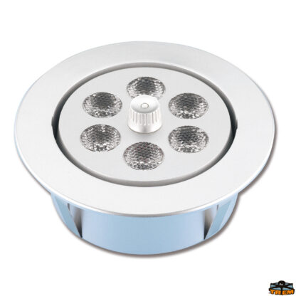 Luci interno ed esterno  Plafoniera tonda a 6 led