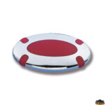 Luci interno ed esterno  Luce di cortesia ovale colore lente rosso