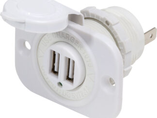 Materiale elettrico  Caricatore con doppia porta usb modello 1016200