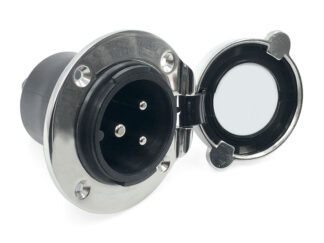 Materiale elettrico Electra Presa 16A 250V in acciaio inox aisi 316