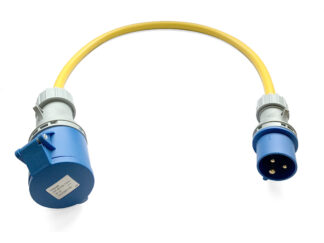 Materiale elettrico Electra prolunga adattrice CE stagna banchina da presa 32A a spina 16 A