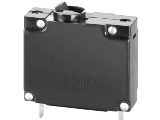 Materiale elettrico  Interruttore a levetta magneto idraulico unipolare con fusibile automatico ricaricabile-ETA-A 50