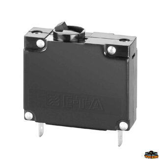 Materiale elettrico  Interruttore a levetta magneto idraulico unipolare con fusibile automatico ricaricabile-ETA-A 10