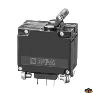 Materiale elettrico  Interruttore magneto-idraulico bipolare per corrente alternata-ETA-A 20