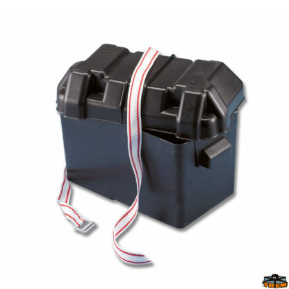 Materiale elettrico  Cassetta portabatteria Koala nero 100 Ah