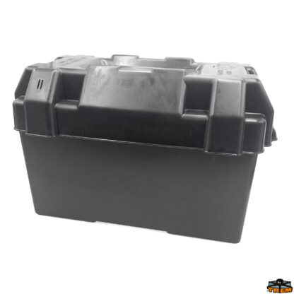 Materiale elettrico  Cassetta portabatteria Kanguro nera minore di 100Ah