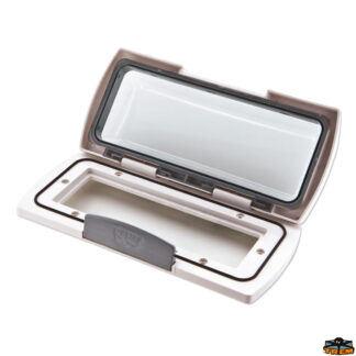 Materiale elettrico T-Sound Frontalino stereo con chiusura ermetica 248x111,6x54 mm