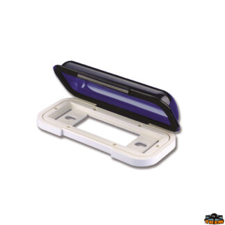 Materiale elettrico T-Sound Plancia con chiusura ermetica a pulsante per autoradio 230x110 mm
