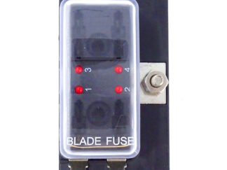Materiale elettrico ELECTRA Scatola portafusibili standard lamellari con spie d’allarme a 10 led