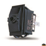 Materiale elettrico  Interruttore a bascula impermeabili on-off 2 terminali senza led