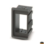 Materiale elettrico  Cornice componibile in policarbonato destra/sinistra