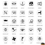 Materiale elettrico  Adesivi con 25 utenze per interruttori a bascula