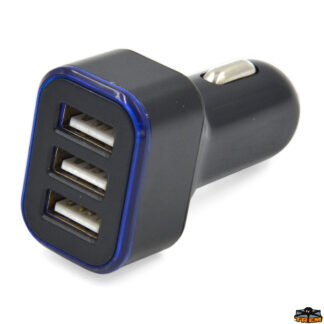 Materiale elettrico T-Power Tripla presa usb per accendisigari a 3 porte usb