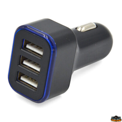 Materiale elettrico T-Power Tripla presa usb per accendisigari a 3 porte usb