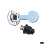 Materiale elettrico  Spina e presa stagna bipolare 3A 2 poli