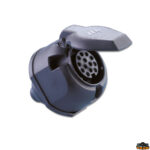 Materiale elettrico T-Power Presa fissa a 13 poli con coperchio