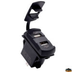 Materiale elettrico T-Power Presa su corrente con doppio usb