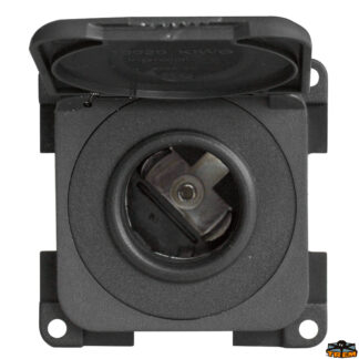 Materiale elettrico  Presa 12V auto tipo accendisigari con coperchio colore bianco