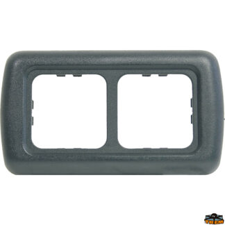 Materiale elettrico Cornice CBE 2 moduli 78x140 mm colore bianco