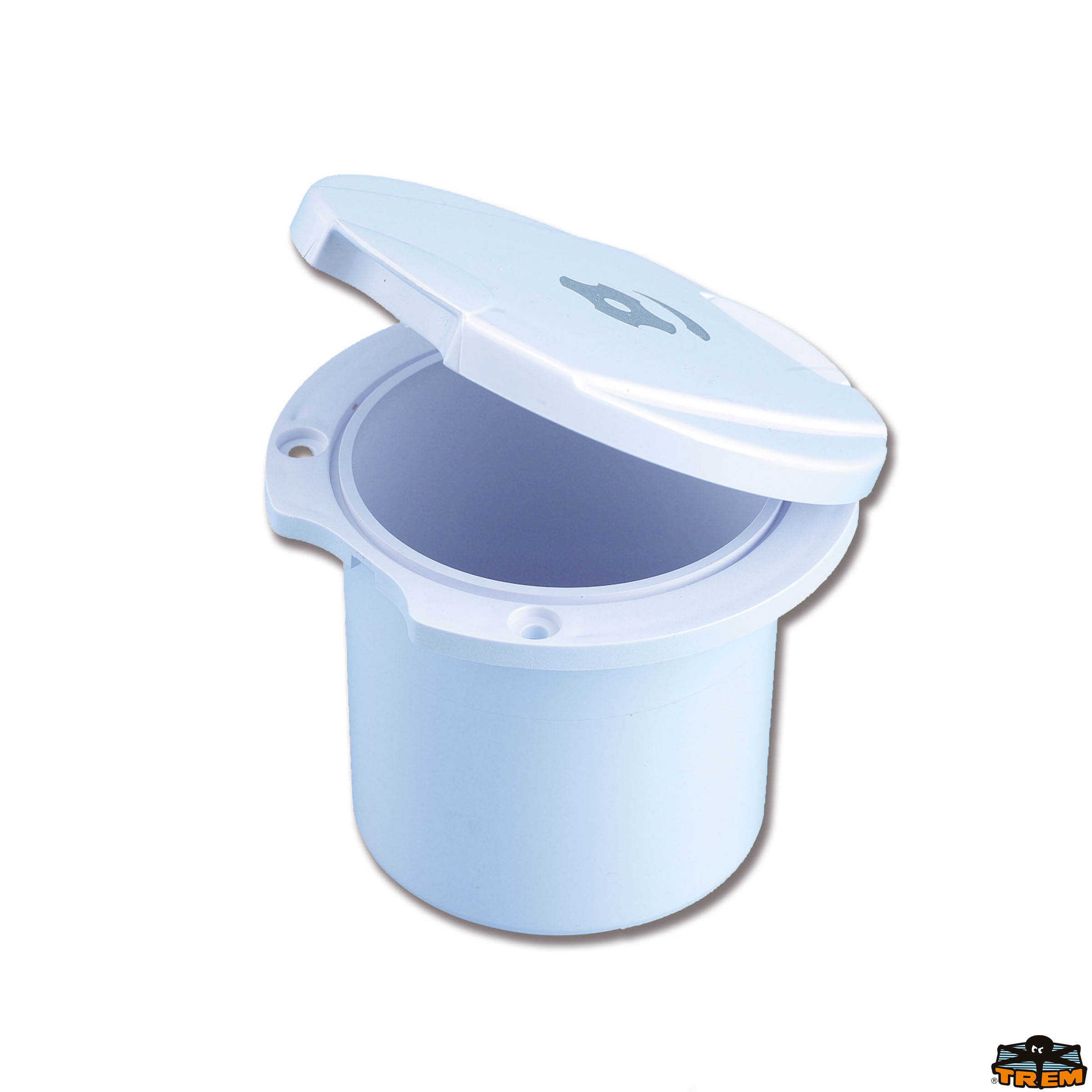 Materiale elettrico Contenitore per staccabatteria realizzato in abs bianco