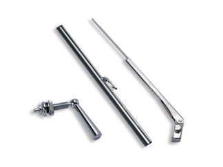 Materiale elettrico  Tergicristalli manuale a bracci 280 mm