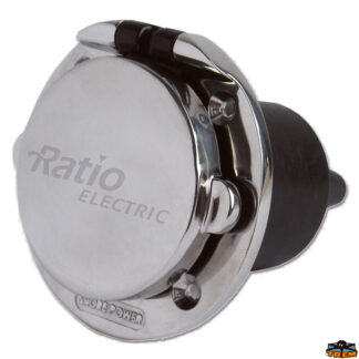 Materiale elettrico  Spina da incasso in poliammide IP56 16A