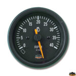 Indicatori e strumenti di livello GAUGE LINE Contagiri diesel incasso diametro 84 mm colore nero